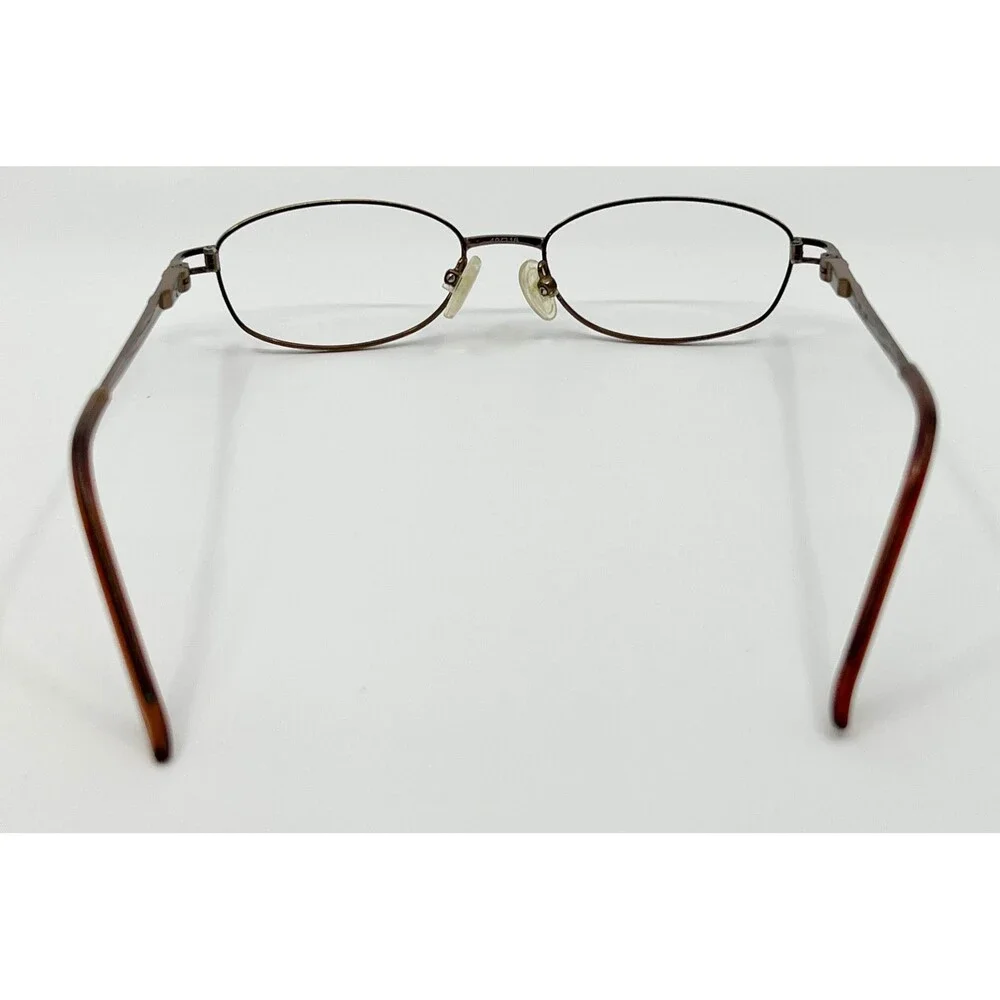 Christie Brinkley Eyeglasses Womens Brown C304 BRN Oval Full Rim 49-16-135